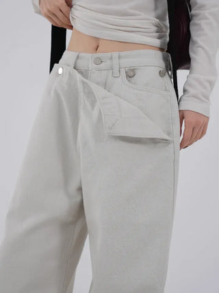 Lily Brushed Sailor Wide Pants