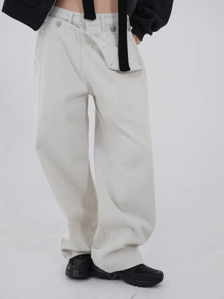 Lily Brushed Sailor Wide Pants