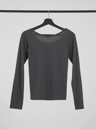 Daisy Basic Crop Long Sleeve Tee