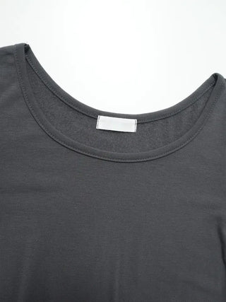 Daisy Basic Crop Long Sleeve Tee