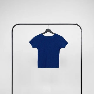 Three-legged raglan half knit