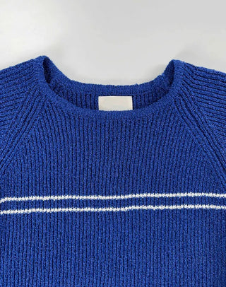 Three-legged raglan half knit