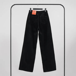 Delion Corduroy Black Pants