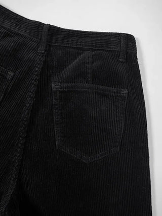 Delion Corduroy Black Pants