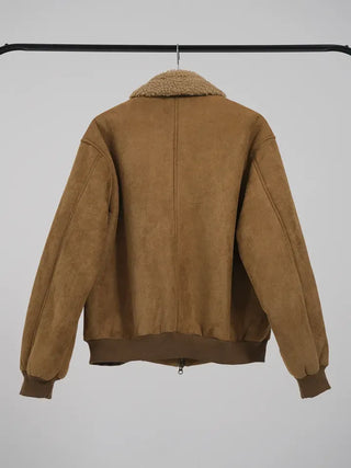 Aster Suede Shearling Jacket