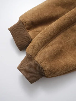Aster Suede Shearling Jacket