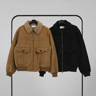 Aster Suede Shearling Jacket