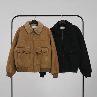Aster Suede Shearling Jacket