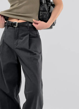 Dree Pintuck Cotton Pants