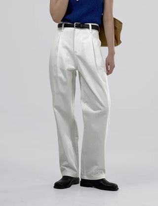 Dree Pintuck Cotton Pants