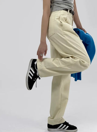 Dree Pintuck Cotton Pants