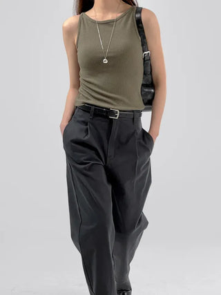 Dree Pintuck Cotton Pants