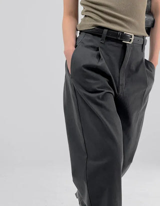 Dree Pintuck Cotton Pants
