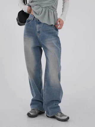 Hia Washed Wide Denim