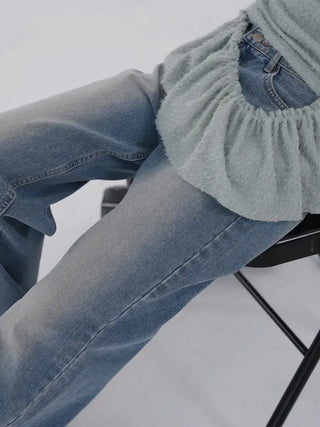 Hia Washed Wide Denim