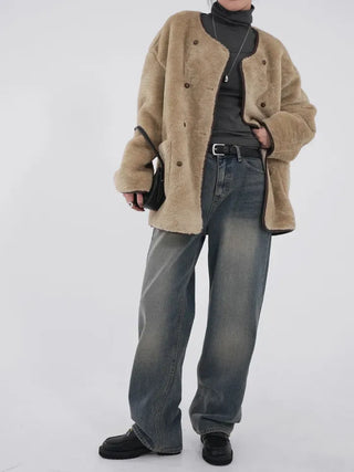 Hia Washed Wide Denim