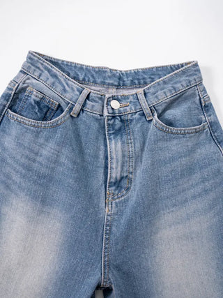 Hia Washed Wide Denim