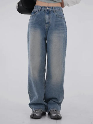 Hia Washed Wide Denim