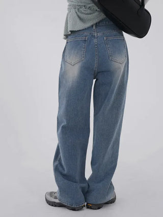 Hia Washed Wide Denim
