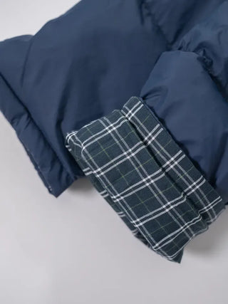 Mag Reversible Check Short Padded Jacket