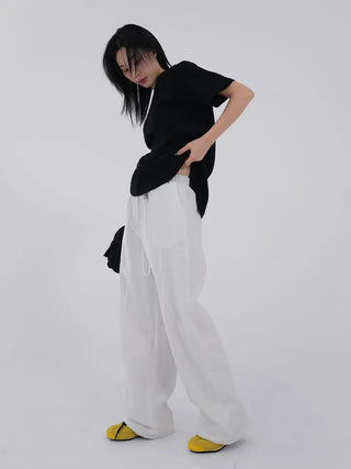 Lucy Standard V-neck Short Sleeve Tee