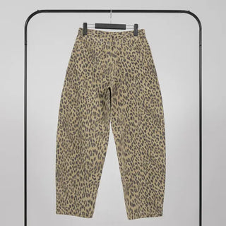 Nihi Washed Pintuck Leopard Denim