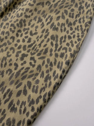 Nihi Washed Pintuck Leopard Denim