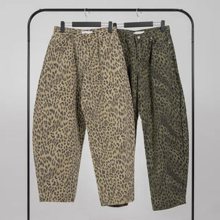 Nihi Washed Pintuck Leopard Denim