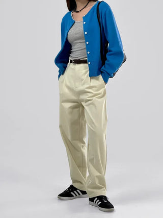 Pring Boat Neck Basic Cardigan