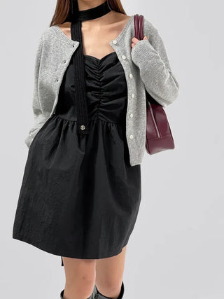 Pring Boat Neck Basic Cardigan