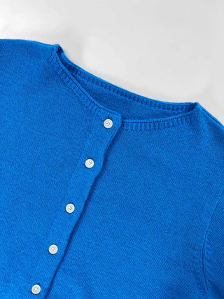 Pring Boat Neck Basic Cardigan