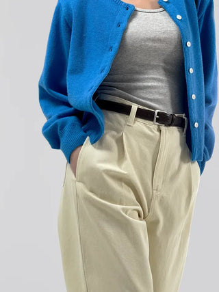Pring Boat Neck Basic Cardigan