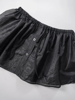 Avid See-through Layered Frill Skirt