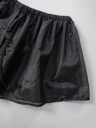 Avid See-through Layered Frill Skirt