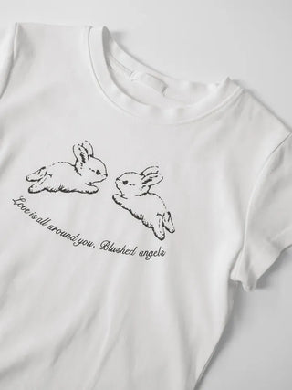 OV Baby Bunny Crop Short Sleeve Tee
