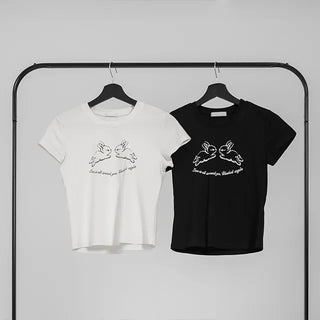 OV Baby Bunny Crop Short Sleeve Tee