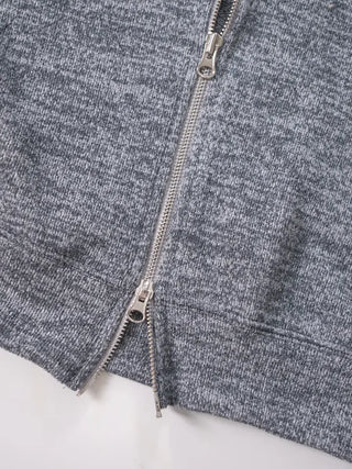 Ronnie Studded Knit Zip-up