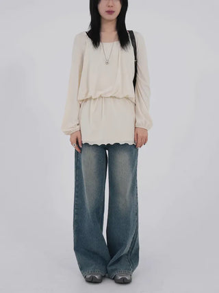 Lerenda Soft Draping Blouse
