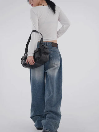 Tena U-neck Basic Long Sleeve Tee