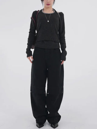 Deki Block Tab Wide Pants
