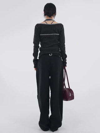 Deki Block Tab Wide Pants
