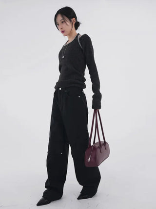 Deki Block Tab Wide Pants