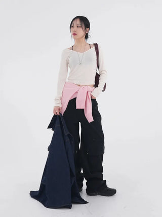 Deki Block Tab Wide Pants