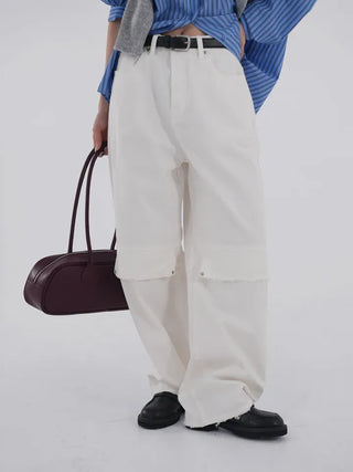 Deki Block Tab Wide Pants
