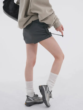 Pepe Sporty Banded Mini Skirt