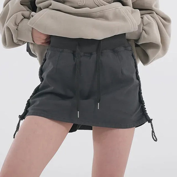 Pepe Sporty Banded Mini Skirt