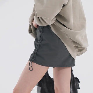 Pepe Sporty Banded Mini Skirt