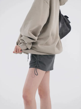 Clav Pigment Snap Hoodie