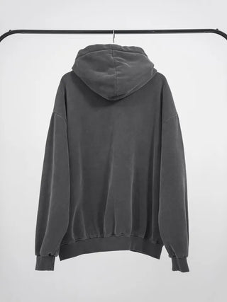Clav Pigment Snap Hoodie