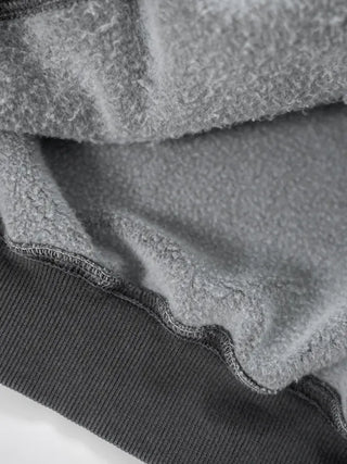 Clav Pigment Snap Hoodie
